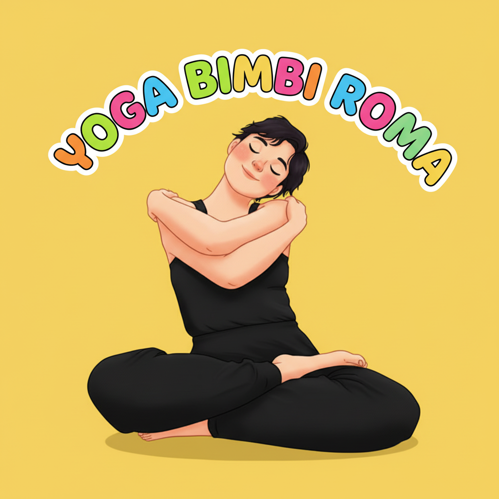 Yoga Bimbi Roma - Logo corsi yoga per bambini a Roma con metodo Balyayoga